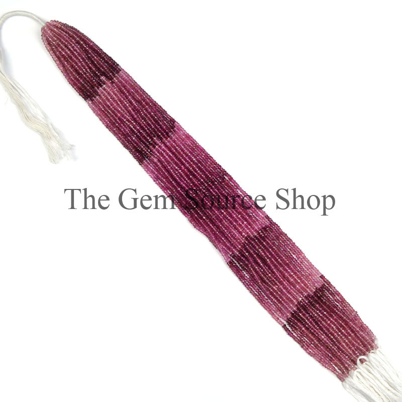 Rubellite Tourmaline Tiny Beads