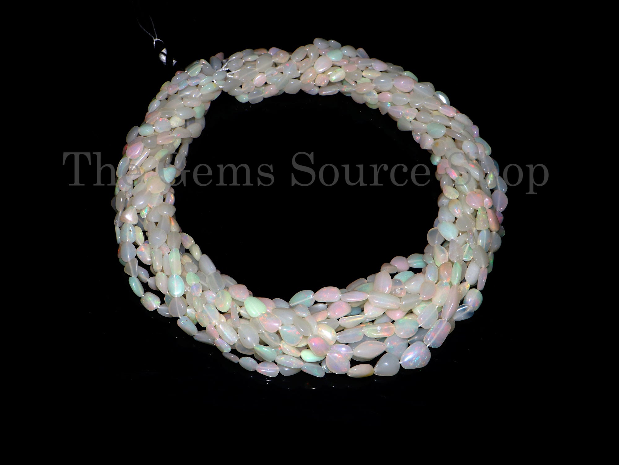Ethiopian Opal Nugget Beads, Natural Ethiopian Opal, Fancy Opal Smooth Beads