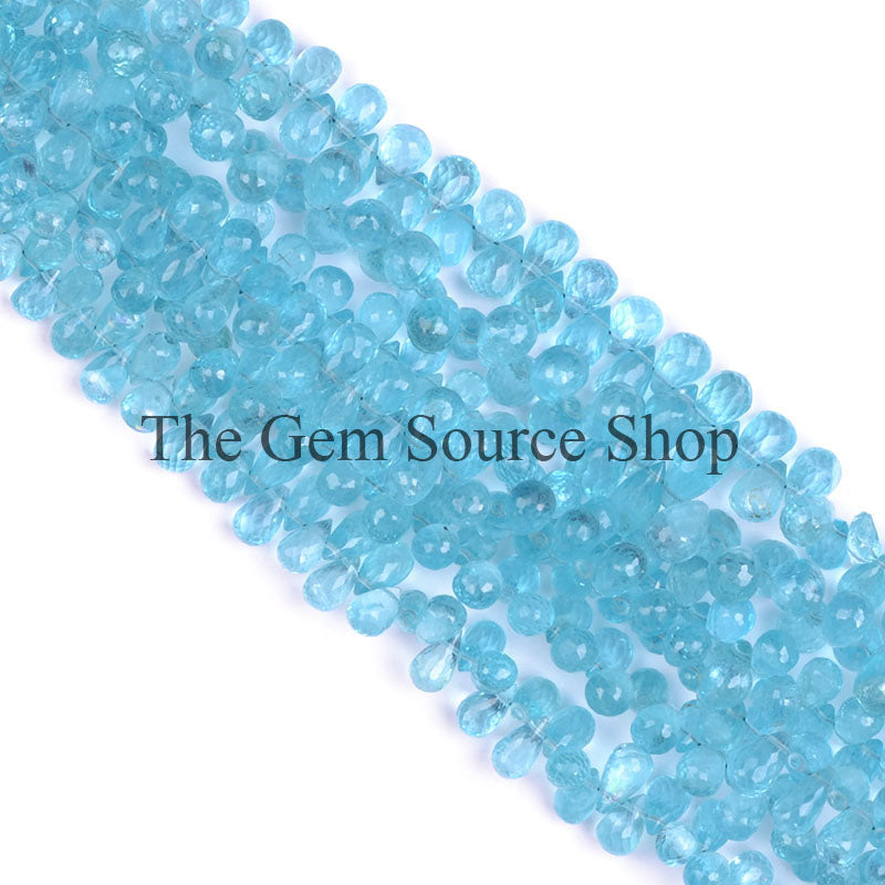 Apatite Drop Shape Beads