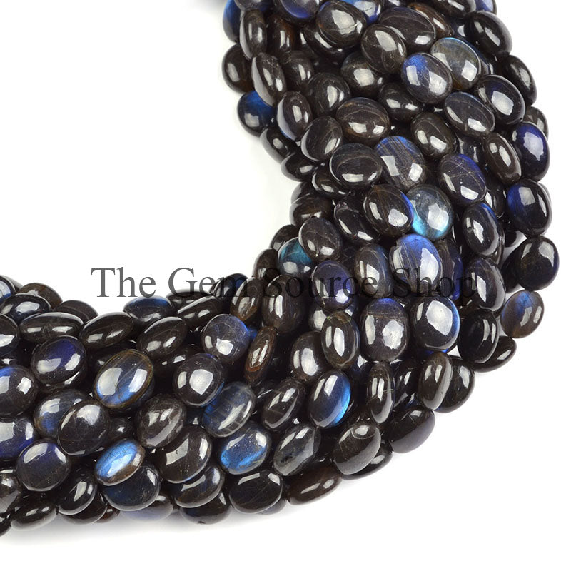 Labradorite Smooth Beads, Plain Oval Shape Beads, Labradorite Gemstone Beads, Labradorite Beads