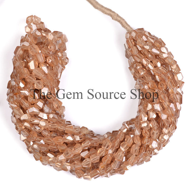 Brown Zircon Straight Drilled