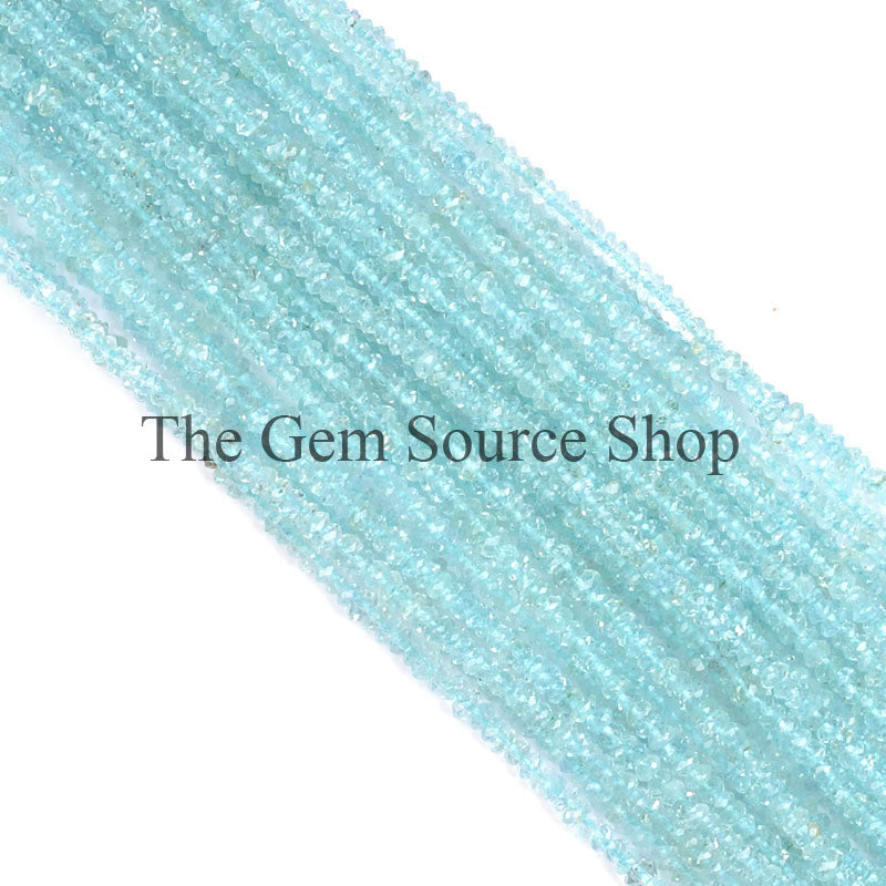 Aquamarine Beads in Bulk'
